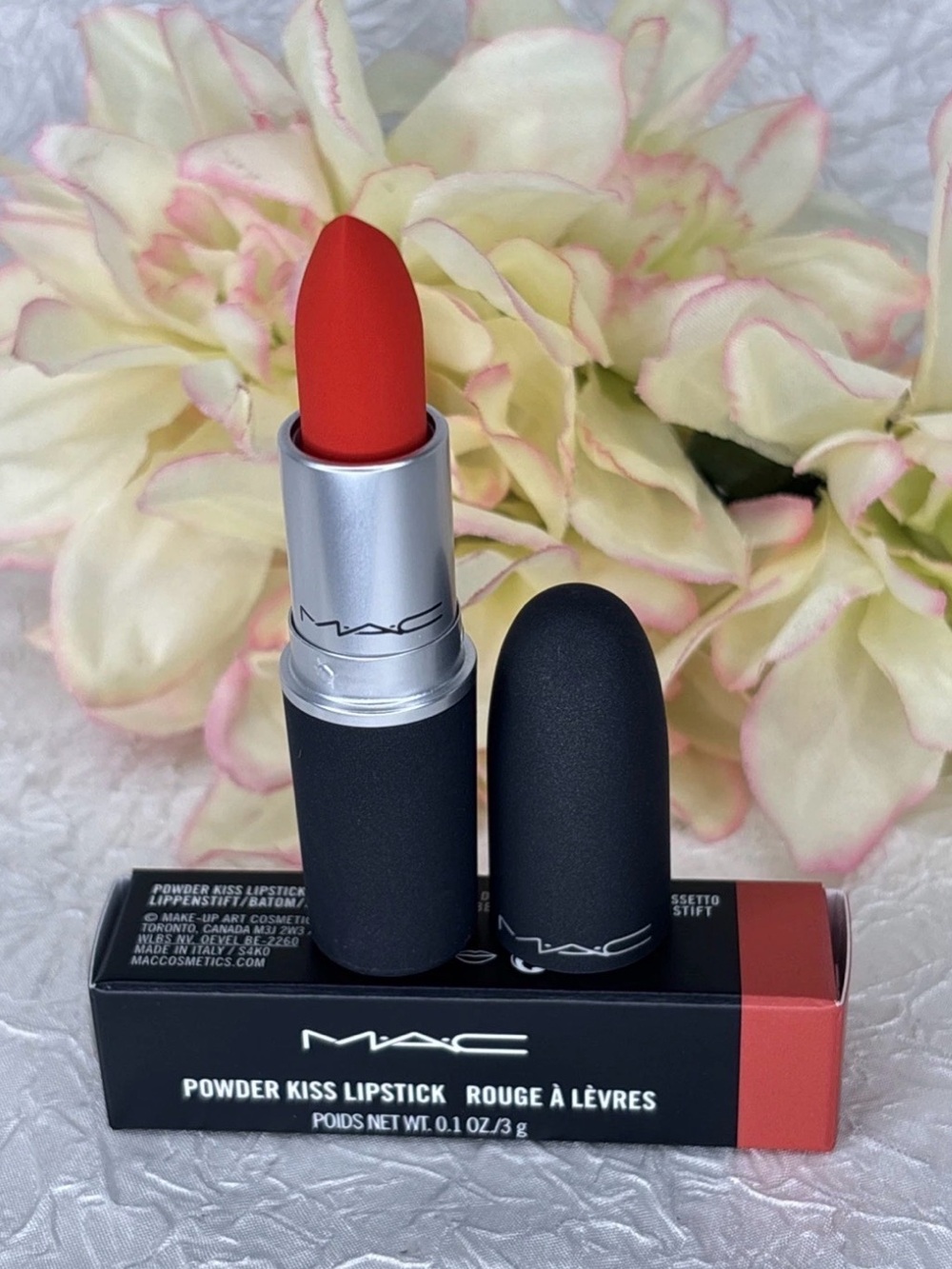 MAC Powder Kiss Lipstick - 303 Style Shocked - Full Size New In Box